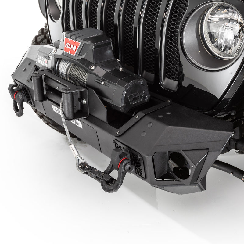 Go Rhino Jeep Wrangler JL/JLU/JK/JKU/Gladiator JT Trailline Front Stubby Bumper