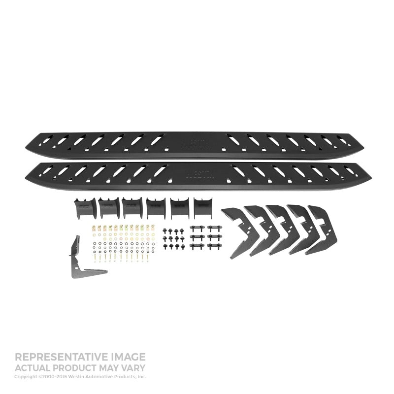 Westin Nissan Titan XD Crew Cab Thrasher Running Boards - Textured Black