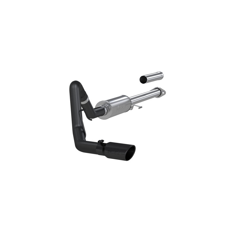 MBRP Ford F-150 2.7L / 3.5L EcoBoost 3in Cat Back Single Side Black Exhaust System
