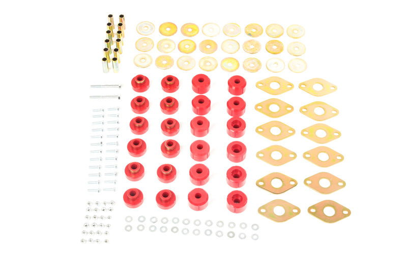 Rugged Ridge Body Mount Kit Poly 12 bushing Jeep Wrangler JKU