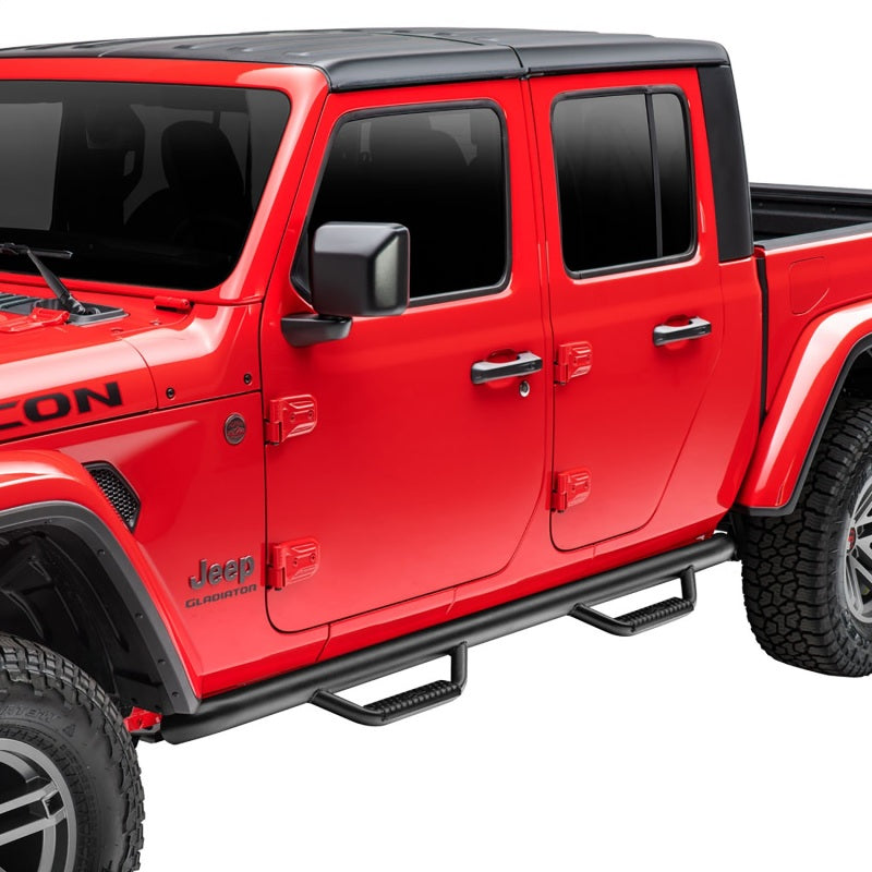 Rugged Ridge Spartan Nerf Bar Black Jeep Gladiator JT