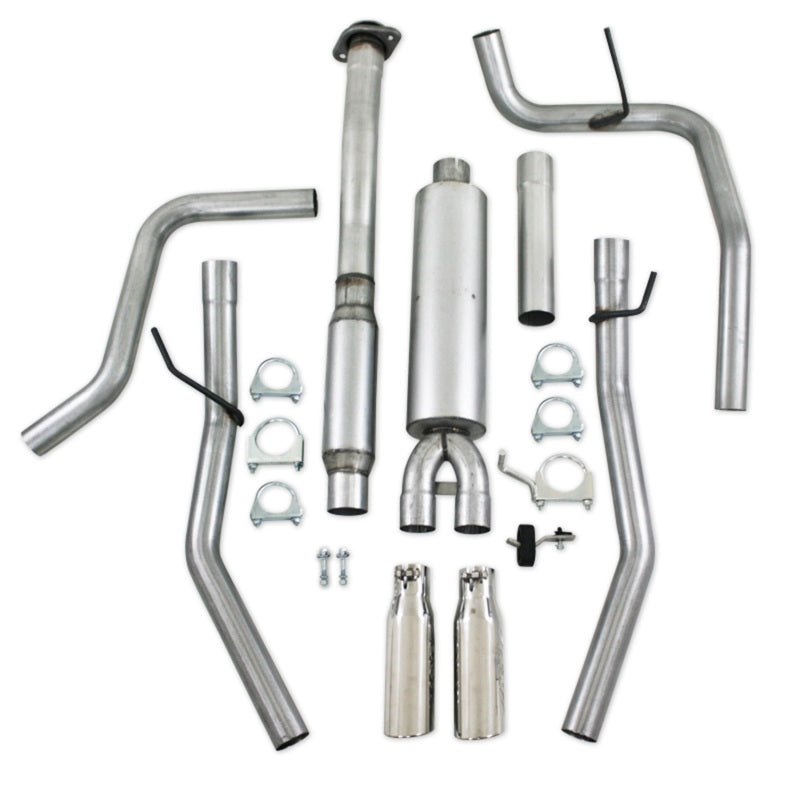 MBRP Ford F-150 5.0L V8 Aluminized Cat Back Dual Split Rear Exit