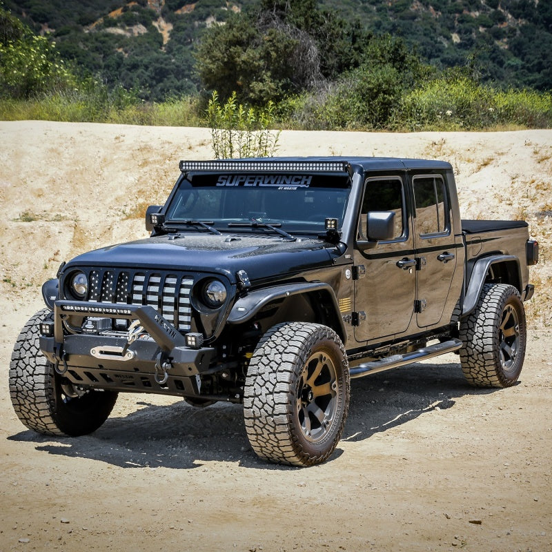 Westin Jeep Gladiator Platinum 4 Oval Nerf Step Bars - Black