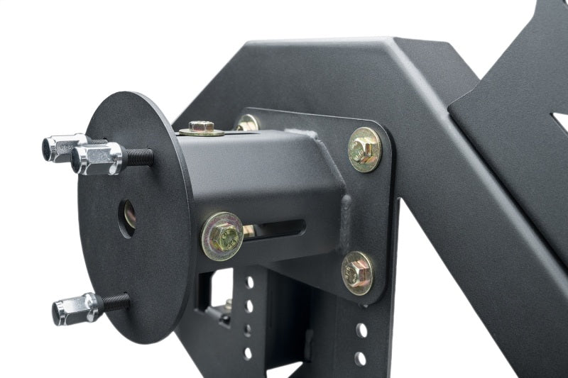 Rugged Ridge Jeep Wrangler (JK/JKU) XOR Rear Bumper w/Swing Out Tire Carrier - Tex. Blk