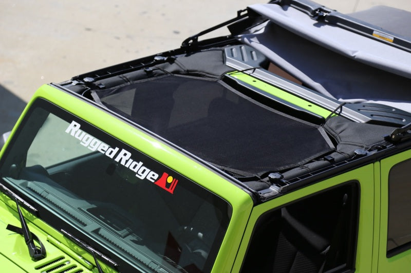 Rugged Ridge Eclipse Sun Shade Front Jeep Wrangler JK