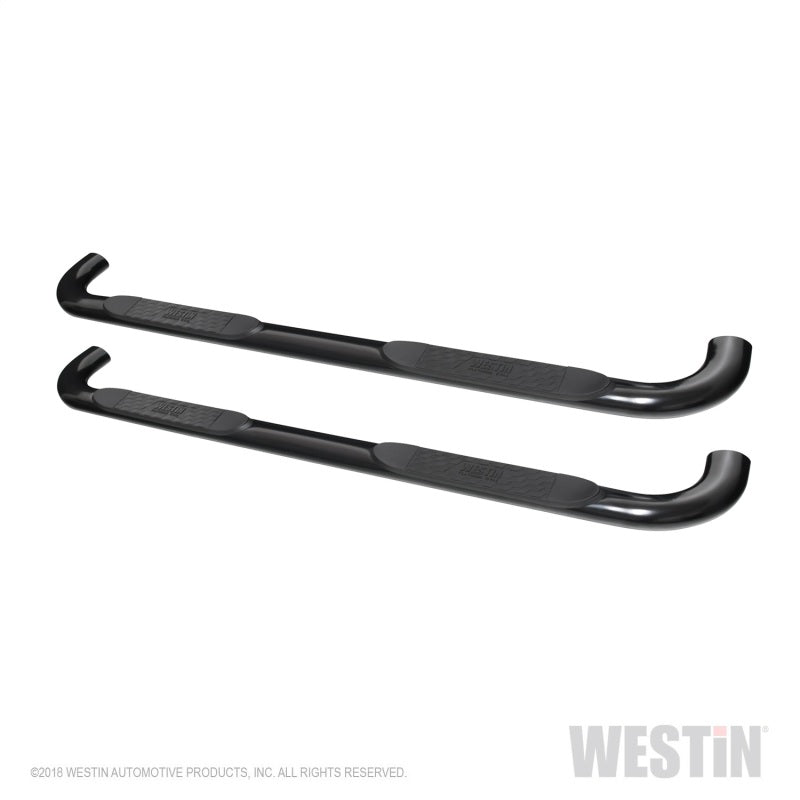 Westin Chevrolet Silverado/Sierra 1500 Crew Cab Platinum 4 Oval Nerf Step Bars - Black