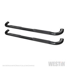 Load image into Gallery viewer, Westin Chevrolet Silverado/Sierra 1500 Crew Cab Platinum 4 Oval Nerf Step Bars - Black