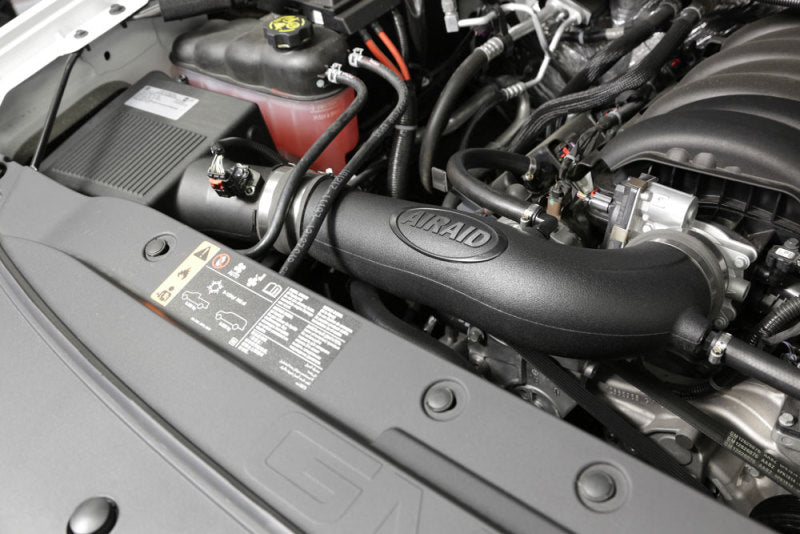 Airaid 17+ GMC Sierra/Yukon V8-6.2L F/I Jr Intake Kit - Oiled / Red Media