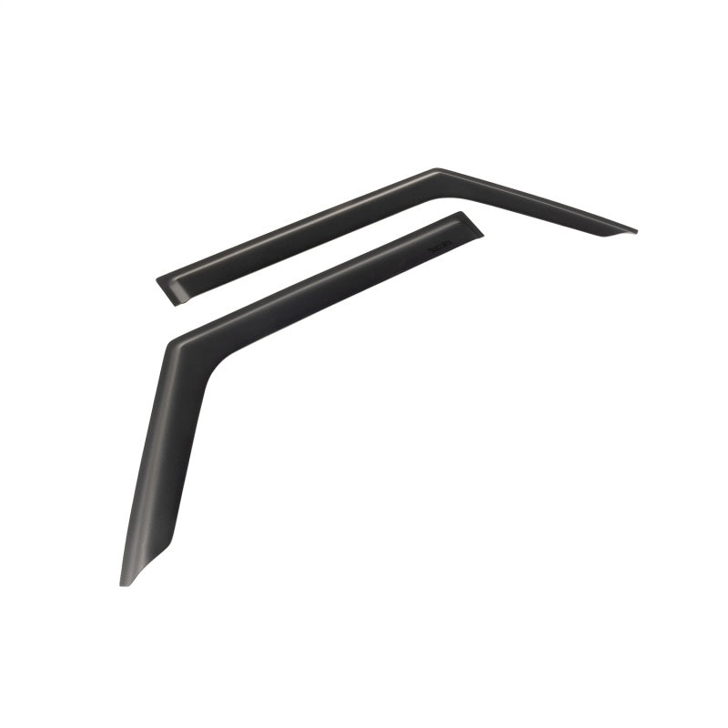 Rugged Ridge Window Visors Matte Black 2-Door Jeep Wrangler