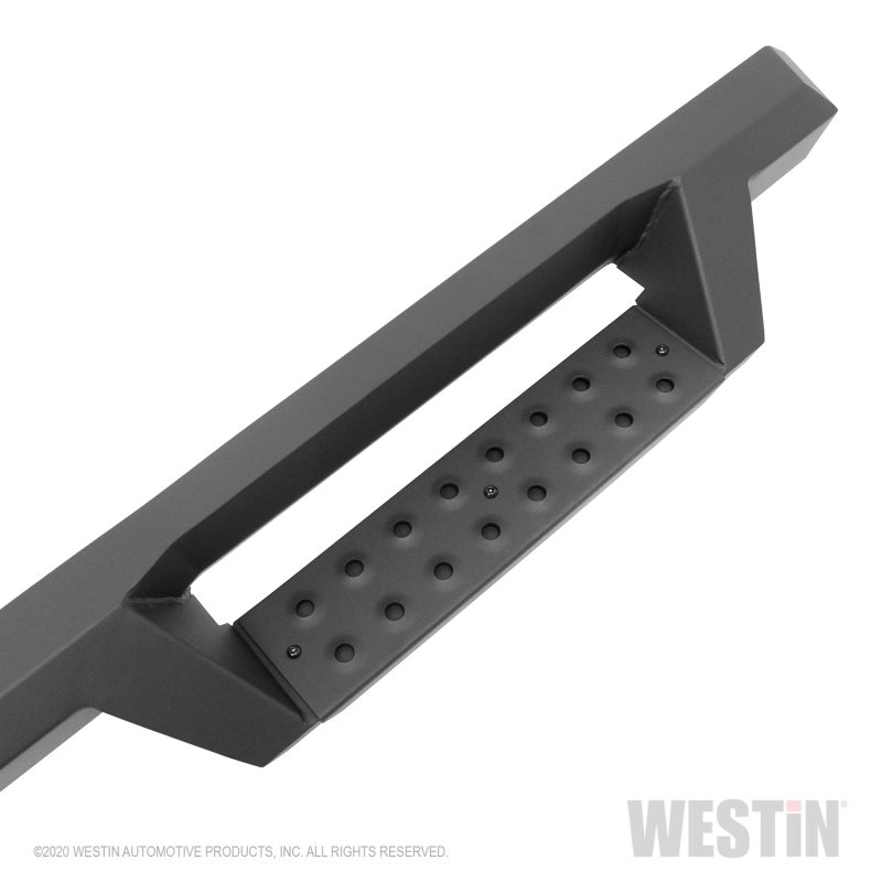 Westin Chevy Silverado 2500/3500 Crew Cab (8ft Bed) HDX W2W Nerf Step Bars - Textured Black