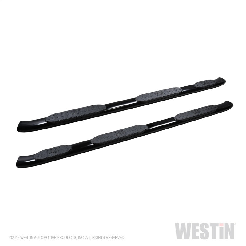 Westin 19+ RAM 1500 CC 5ft7in. Bed (Excl. Classic) PRO TRAXX 5 W2W Oval Nerf Step Bars - Black