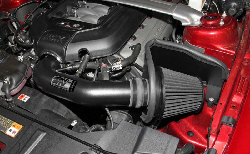 K&N Ford Mustang GT 5.0L V8 Black Performance Intake Kit