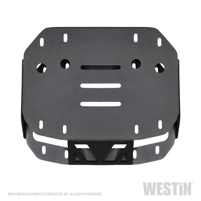 Westin 18+ Jeep Wrangler JL WJ2 Spare Tire Relocator - Textured Black