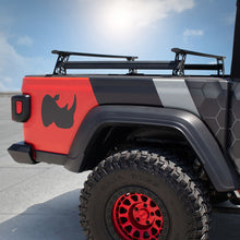 Load image into Gallery viewer, Go Rhino Jeep Gladiator JT/Toyota Tacoma/Nissan Frontier XRS Cross Bars Kit - Tex. Blk