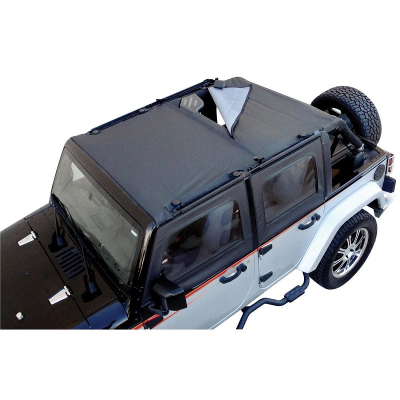Rampage Jeep Wrangler(JK) Combo Sun Brief/Safari Top - Black Diamond
