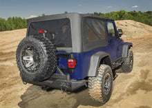 Load image into Gallery viewer, Rampage Jeep Wrangler(TJ) Unlimited OEM Replacement Soft Upper Doors - Black Denim