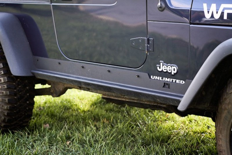 Rugged Ridge Heavy Duty Side Rocker Guards Jeep Wrangler LJ