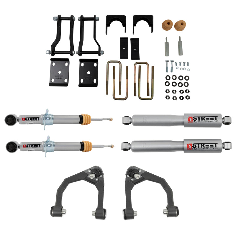 Belltech Ford Ranger 2WD (All Cabs) Front And Rear Complete Kit w/ Street Performance Shocks