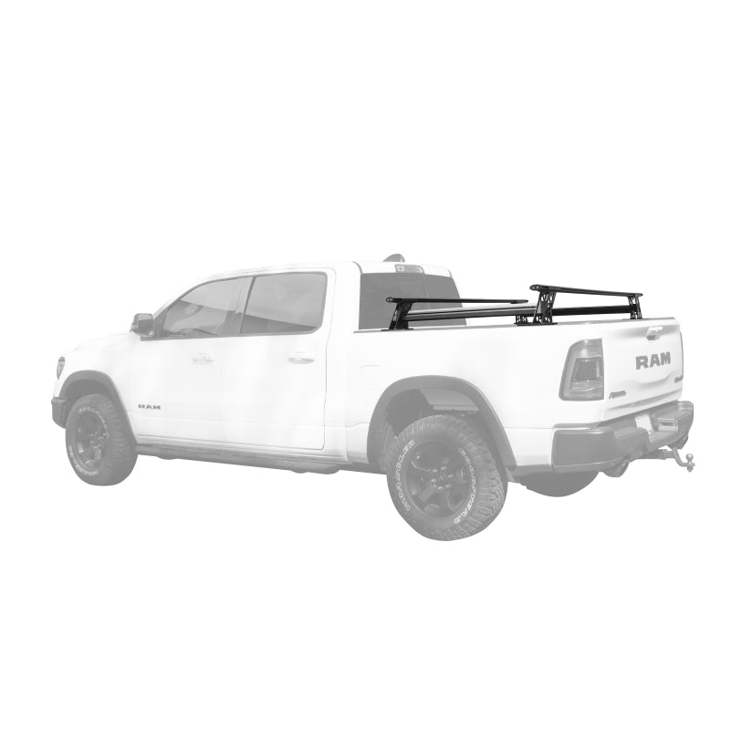 Go Rhino Jeep Gladiator JT/Toyota Tacoma/Nissan Frontier XRS Cross Bars Kit - Tex. Blk