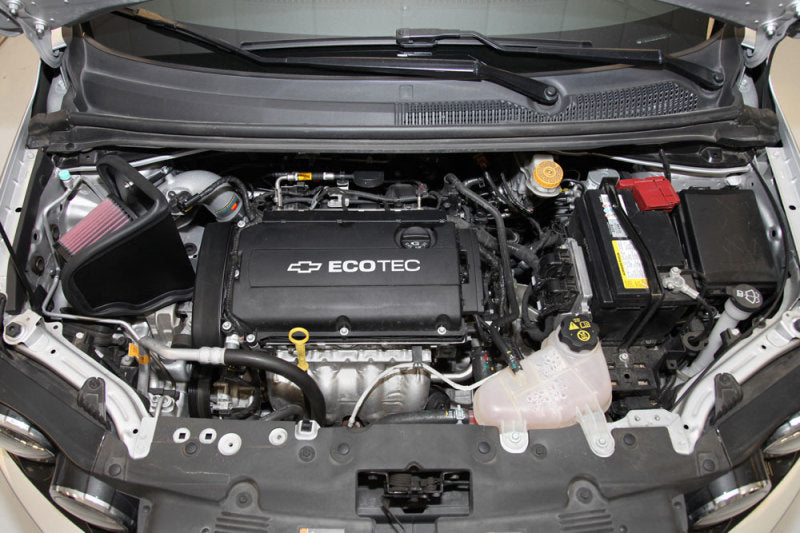 K&N Chevy Sonic 1.8L Silver Typhoon Cold Air Intake