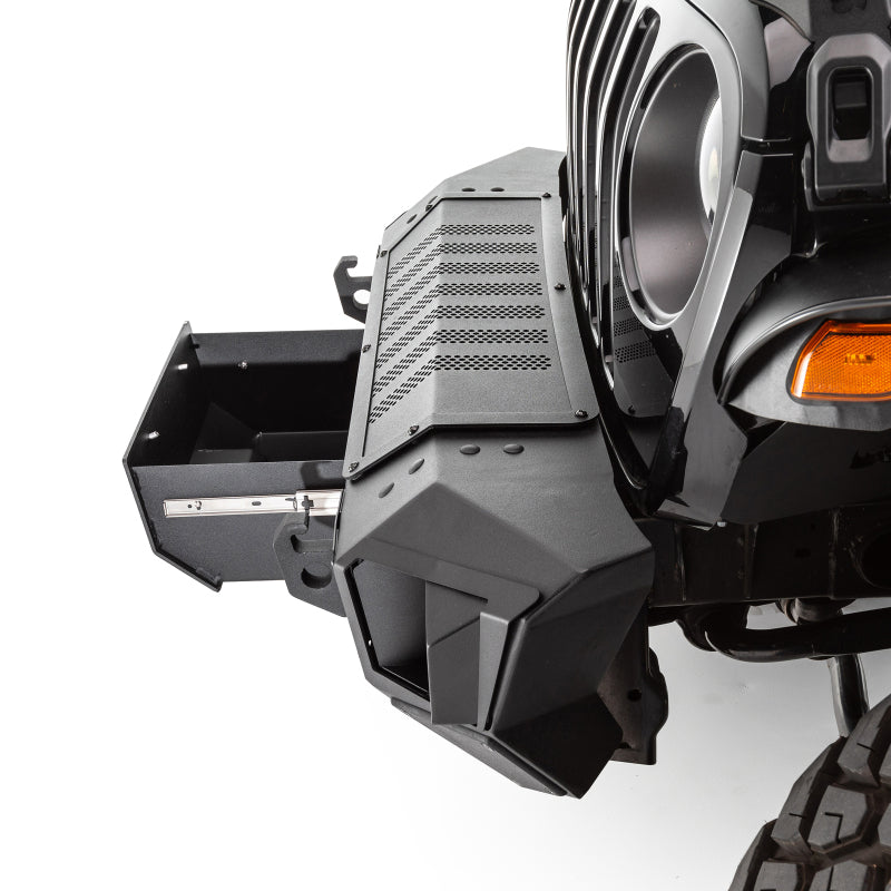 Go Rhino Jeep Wrangler JL/JLU/JK/JKU/Gladiator JT Trailline Front Stubby Bumper