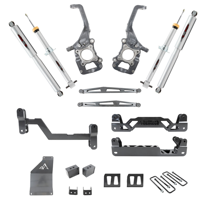 Belltech Ford F-150 6in-7in Lift Kit w/ Trail Performance Struts & Shocks