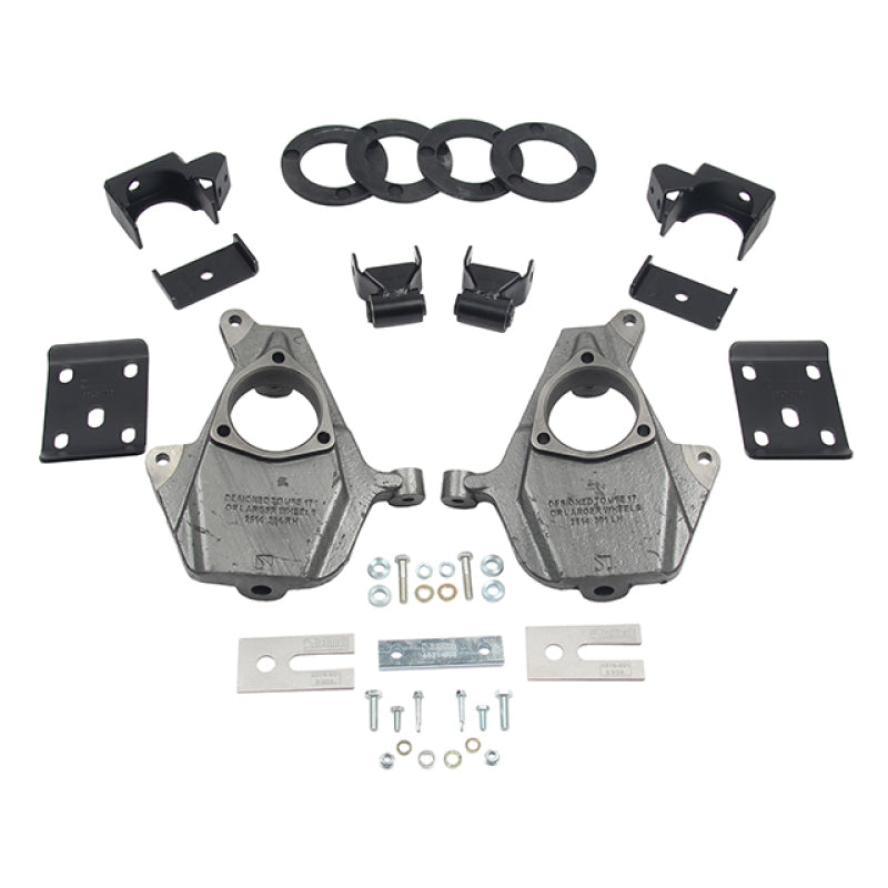 Belltech LOWERING KIT Chevy Silverado Crew Cab 2WD 3-4F / 7R