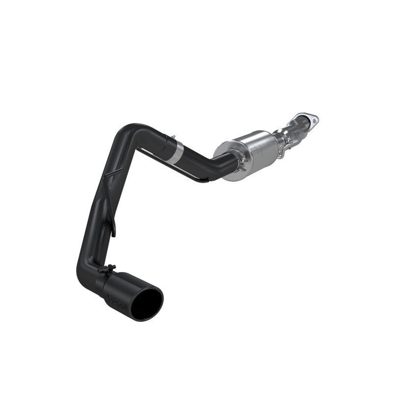 MBRP Ford F150 3in Cat Back Single Side Exit Black Coated Exhaust System