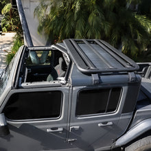 Load image into Gallery viewer, Go Rhino SRM Rack Rain Gutter Mount Kit - 4pc. (Mounts to Factory Rain Gutter/Drip Rail)