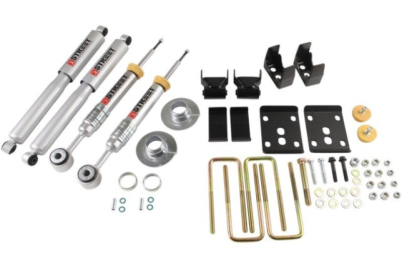 Belltech Ford F150 Ext&Quad Cab Short Bed 2WD Lowering Kit w/ SP Shocks 5.5in R Drop