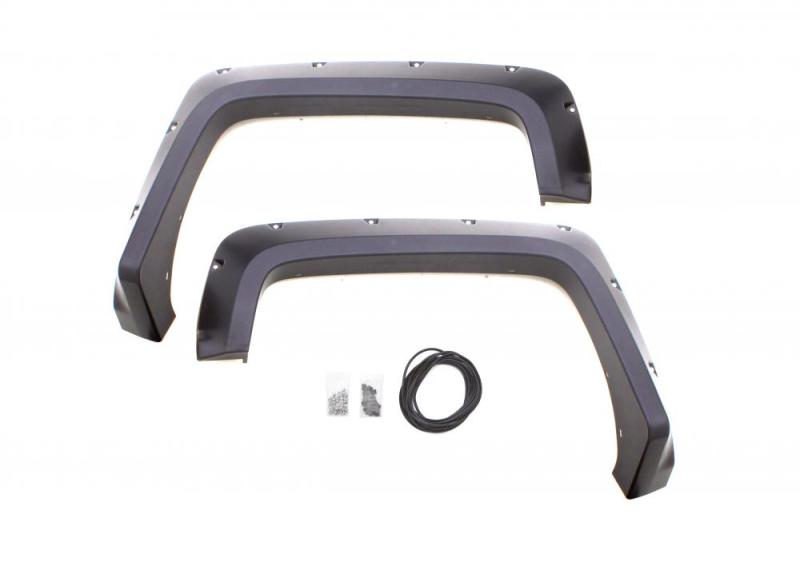 Lund Dodge Ram 2500 RX-Rivet Style Smooth Elite Series Fender Flares - Black (2 Pc.)