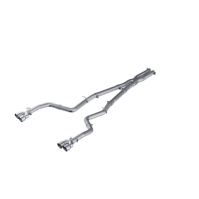 MBRP Dodge Challenger 5.7L HEMI Cat Back Dual Split Rear