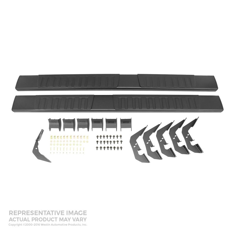 Westin Nissan Titan XD Crew Cab R7 Nerf Step Bars - Black