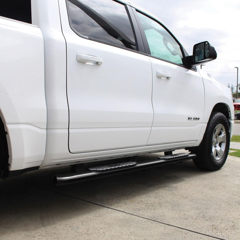 Westin 19+ Ram 1500 Quad Cab (Excludes Ram 1500 Classic) PRO TRAXX 4 Oval Nerf Step Bars - Black