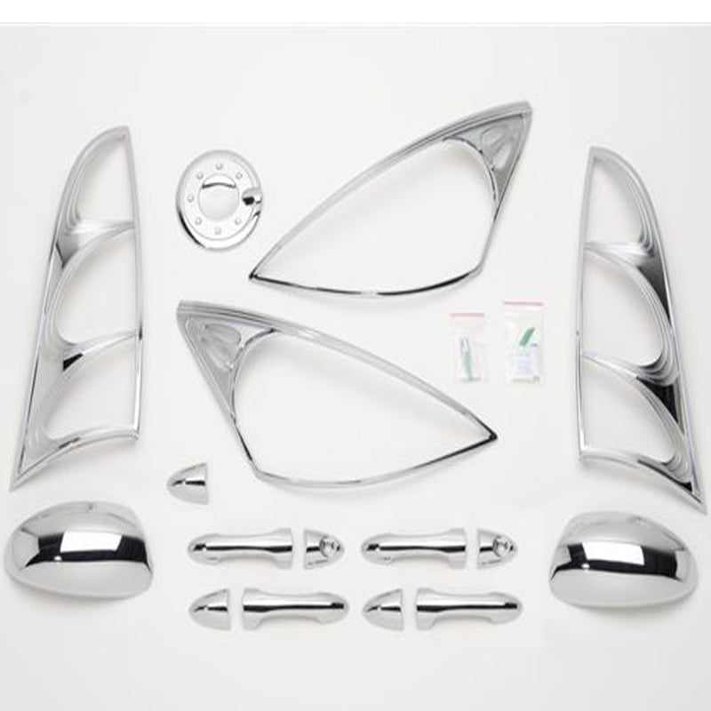 Putco Ford Focus (4 Door) DH/MC/TL/HL/FTC Chrome Trim Accessory Kits