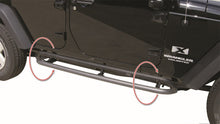 Load image into Gallery viewer, Rampage Jeep Wrangler(JK) Srs Side Bar Rockerguard Step - Black