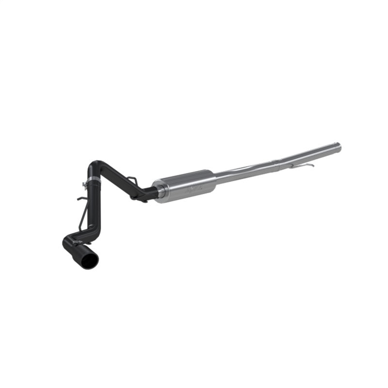 MBRP Chevrolet/GMC 1500 Silverado/Sierra 4.3L & 5.3L 3 in Cat Back, Single Side (Black Coated)
