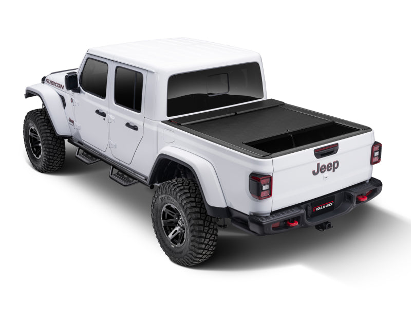 Roll-N-Lock Jeep Gladiator 5ft bed (w/ Trail Rail System) M-Series Retractable Tonneau Cover