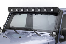 Load image into Gallery viewer, Go Rhino Jeep Wrangler JK WLF Windshield Light Mount Frame - Eight Cube Lights