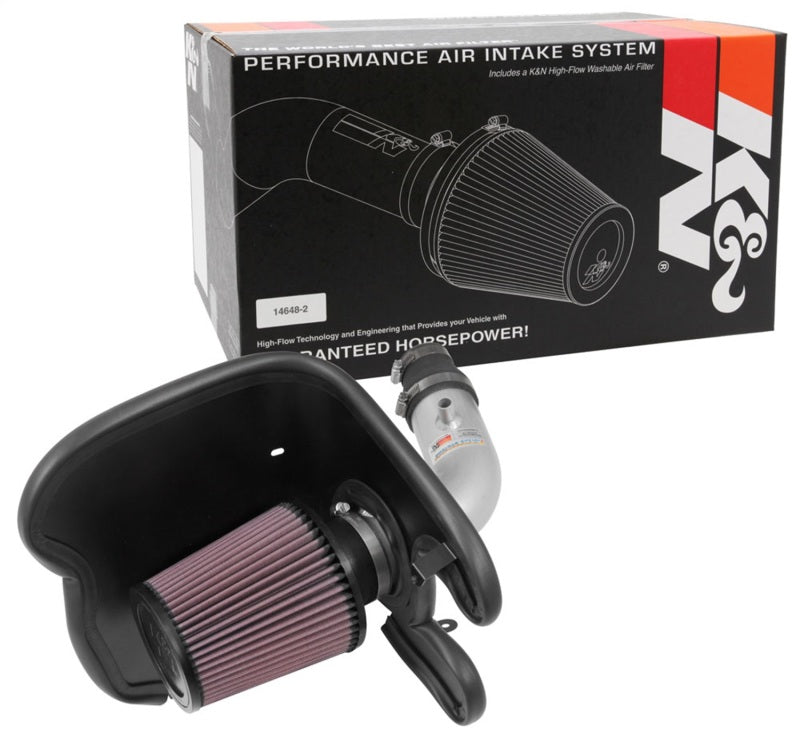 K&N Chevy Cruze 1.4L Turbo Silver Typhoon Short Ram Intake