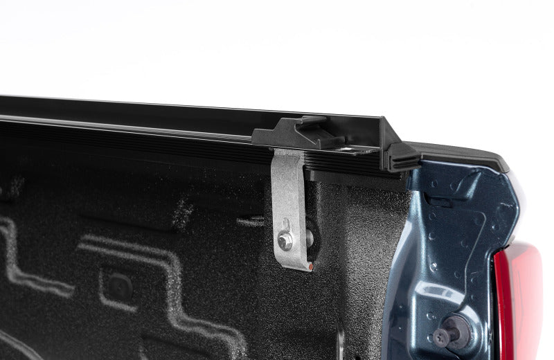 Lund Ford F250/F350/F450 Super Duty (8ft bed) Genesis Roll Up Tonneau Cover - Black