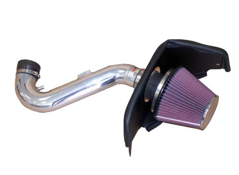 K&N Ford Mustang V6 4.0L  Polished Typhoon Short Ram Intake