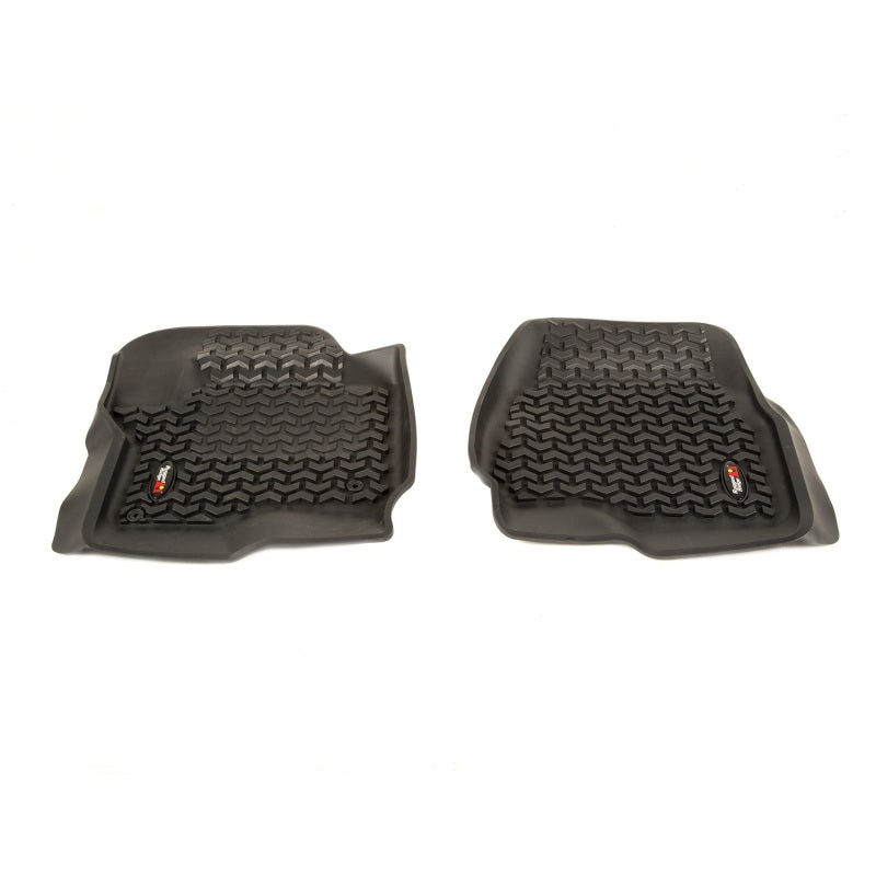Rugged Ridge Floor Liner Front Black Ford F-250 / F-350 / F-450 / F-550 Regular