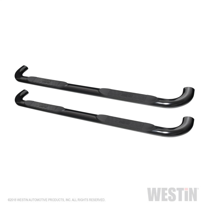 Westin Chevrolet Silverado/Sierra 1500 Crew Cab Platinum 4 Oval Nerf Step Bars - Black