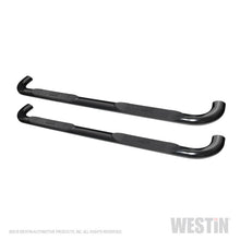 Load image into Gallery viewer, Westin Chevrolet Silverado/Sierra 1500 Crew Cab Platinum 4 Oval Nerf Step Bars - Black