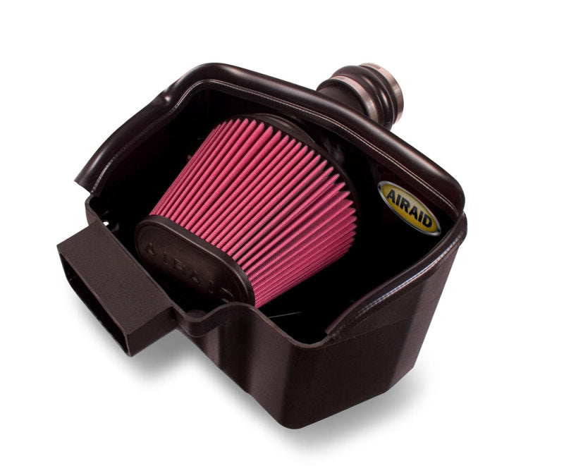 Airaid 10-19 Ford Taurus SHO/Flex 3.5L Turbo MXP Intake System w/ Tube (Dry / Red Media)