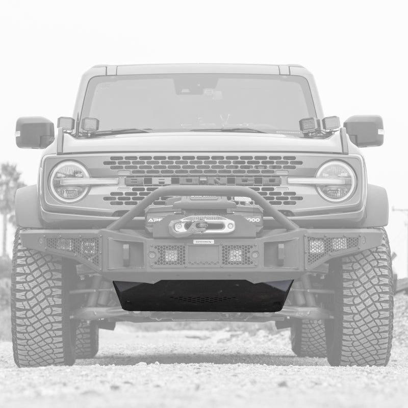 Go Rhino Ford Bronco (Excl. Sport) Rockline Front Bumper Lower Skid Plate