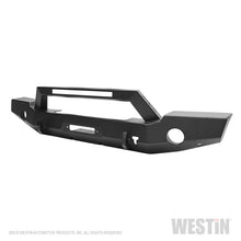 Load image into Gallery viewer, Westin 18+ Jeep Wrangler WJ2 Full Width Front Bumper w/LED Light Bar Mount Textured Black