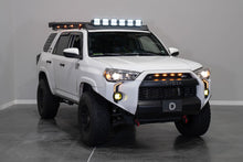 Load image into Gallery viewer, Diode Dynamics Prinsu/Sherpa Roof Racks- SS5 7-Pod CrossLink Mounting Kit - Sport Yellow Driving