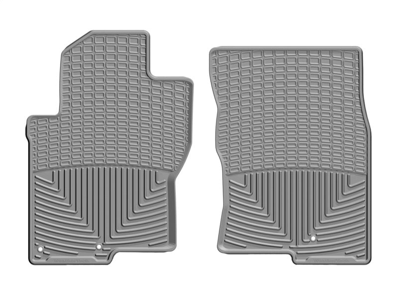 WeatherTech Nissan Frontier Crew Cab Front Rubber Mats - Grey
